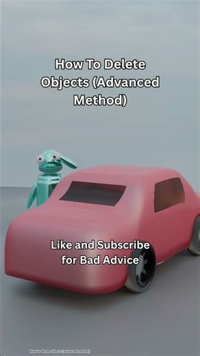 How to Delete Objects (Advanced Method) 🚗