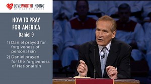 Are you on praying ground? Pastor Adrian Rogers gives us some practical ways we can pray for America. During Conversations that Matter, Dr. O.S. Hawkins reminded us, "Prayer is the battlefield in the Christian's life." Listen to the replay of the LIVE event that discusses the message "How to Pray for America" here: https://ter.li/7kg5wl | Love Worth Finding Ministries