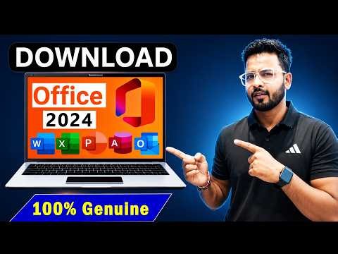 How to Download MS Office 2024 Genuine | Download MS Word, Excel, PowerPoint on Window 11