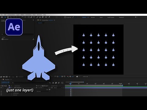 The Easiest Way to Create a Grid of Shapes in After Effects (with 1 Layer)