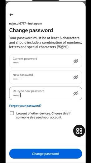 How to Change Instagram Password (2026) | Easy & Fast Method 🔒 #instagram
