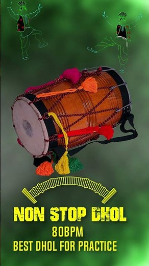 Dhol Non Stop 80 BPM || Best Punjabi Dhol beat For Dance Practice | Dhol loops Punjabi | Mr.KP