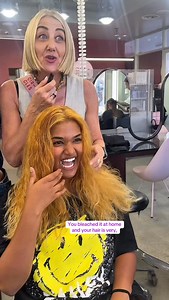When you bleach your hair at home! We are here for you🫶doing a strand test is a must. Using #lorealproaus for ultimate results. #lorealproauseducation #colourcorrection #colourtransformation #circlesofhair #hairdresser #perthsalon #ad #lorealproauseducation | Sharlene Lee