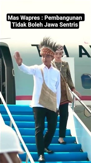 MR VICE PRESIDENT: DEVELOPMENT MUST NOT BE JAVA-CENTRAL #news #vicepresidentgibran