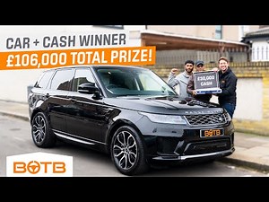 Who Was More Shocked!? | Abdul Hakim Wins £76,000 Range Rover | BOTB Dream Car