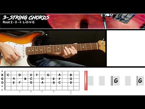 L.O.V.E - Natalie Cole | GUITAR LESSON | Triads Chords
