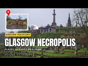 "Glasgow Necropolis Walk ⚰️ | Exploring Scotland’s Historic Victorian Cemetery"