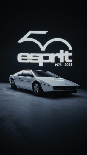 Celebrating 50 Years of the Lotus Esprit On our screens and on our roads. 50 years ago the world was introduced to the Lotus Esprit. Designed by the legendary Giorgetto Giugiaro and engineered by Lotus under Colin Chapman’s guidance, the Esprit became an expression of our dedication to handling, performance and forward-thinking design. The Esprit went on to become an icon of British engineering and redefined what a sports car could be. From the first S1 of the ’70s to the powerful later Series, 