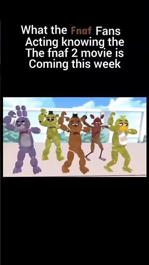 fanf movie coming this week #fnaf #fnafmeme #fnafmemes #shorts #trending #fnafmovie