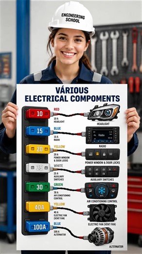 Car Fuse Box Explained: What Do Different Fuse Colors & Amp Ratings Mean? 🚗⚡😱