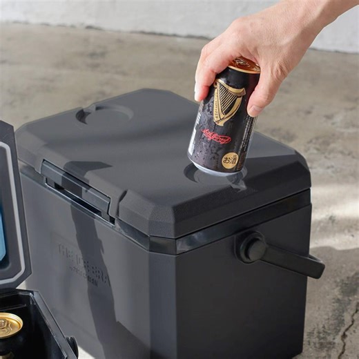 POST GENERAL ポストジェネラル クーラーボックス 小型 ハード 12L 5L おしゃれ 保冷ボックス キャンプ アウトドア ジ アイスエラ ハードシェルクーラーネオ BLACK