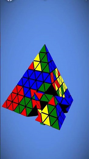 Solve the AMAZING Pyramid Rubik's cube?