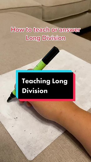 Year 6 Long Division Tips for Teachers