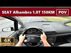 Seat Alhambra 1.8T 150KM (2006) POV DRIVE 4K #54