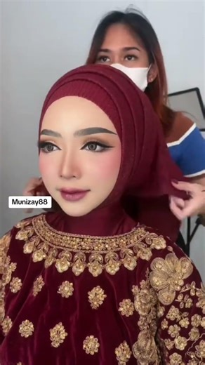 Beautiful Bridal Hijab Style Step by Step | Don’t Miss More Videos