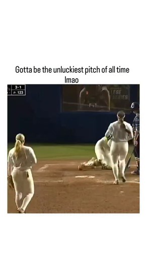 TrendPulseDaily/trending video on Instagram: "This viral clip from @InternetH0F captures a bizarre 2025 NCAA Women's College World Series moment where Oregon pitcher Lyndsey Grein's 65 mph fastball struck a dirt clod kicked up by her cleat mid-flight, exploding debris into teammate catcher Emma Cox's eye for an unlucky strike call. Occurring in a high-stakes ninth-inning at-bat against Ole Miss on May 31 in Oklahoma City, the pitch helped secure Oregon's 6-5 extra-inning win, with Cox enduring t