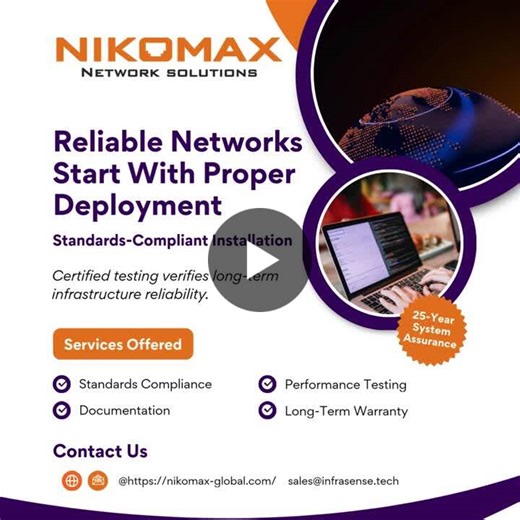 #structuredcabling #networkinfrastructure #certifiedinstaller #iso11801 #nikomax #authorizeddistributor | Nikomax Malaysia