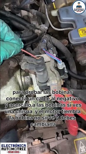 CÓMO PROBAR LAS BOBINAS ? #electronicaautomotriz #automobile #electricidadautomotriz