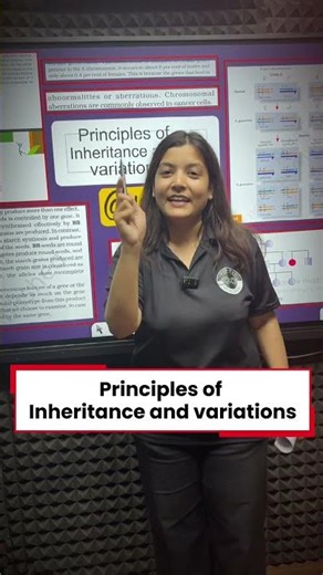 Genetics Ka Punchnama 🧬 | at 10:30 AM Principles of Inheritance Class 12 Biology Revision #Shorts