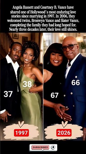 Angela Bassett and Courtney B. Vance built a lasting Hollywood love story with family and devotion
