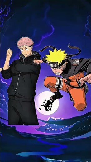 Module Yuji vs Naruto #comparison #jujutsukaisen #naruto #anime #4k