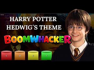 HARRY POTTER - Hedwig's Theme 🦉 Boomwhackers Easy Play-Along
