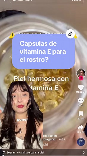 Cápsulas de Vitamina E: ¿Son buenas para el rostro?