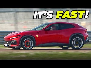 Ferrari Purosangue Racing HARD - Flat Out laps & V12 Sound!