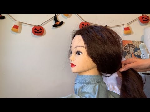 ASMR Tangled Hair | Rough Brushing | No Talking