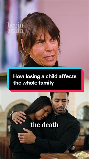 How losing a child affects the whole family ❤️ #family #davinamccall #beginagain #childloss #children