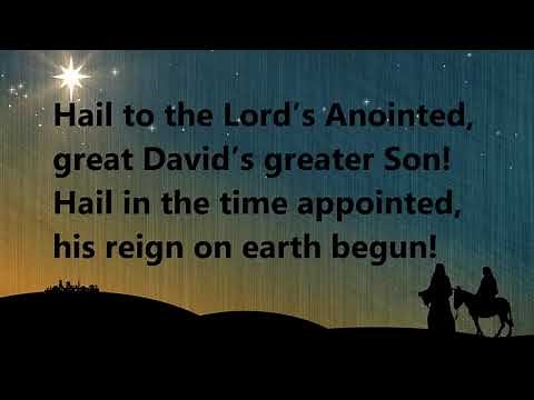 Hail to the Lord's Anointed, UMH 203, sung by Wesley Church Virtual Choir (CCLI License 2293792)