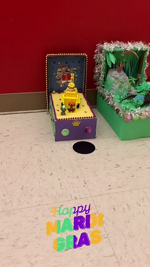 Mardi Gras Shoebox Float Ideas for Prek Students