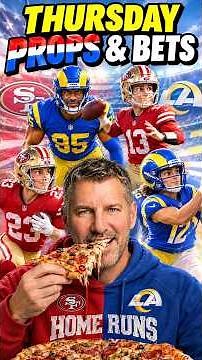 🏈 NFL Picks Week 1 49ers vs Rams Thursday 9/10/2026 | MLB Picks Today | NFL Best Bets Player Props!