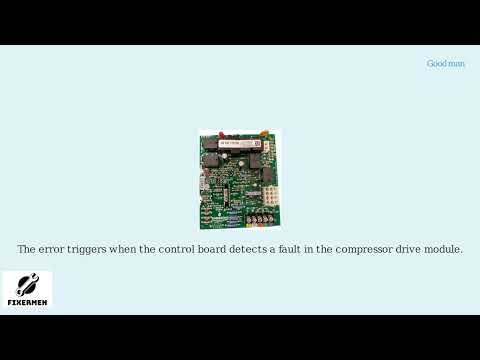 Goodman Error Code F5 – Compressor Drive Module Error Fix