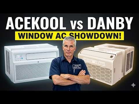 Danby vs. Acekool: Best U-Shape Inverter Window AC Comparison (HVAC Pro Review)