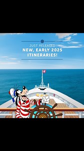 New 2025 itineraries are here! 🎉🚢 Just announced: New itineraries for early 2025! Get ready to sail for family fun & your next exciting tropical destination. Visit smallworldvacations.com or the link in bio to start planning your 2025 Disney Cruise Line Vacation! There is never a charge for our services. Small World Vacations offers $50-$1000 onboard credit based on your cruise fare. #DisneyCruiseLine | Small World Vacations