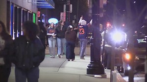 Bears fans celebrate following comeback win over archrival Packers to advance in playoffs