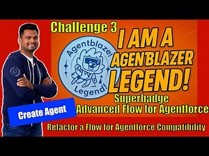 Agentblazer Legend : Superbadge: Advanced Flow for Agentforce | Challenge 3 #agentblazerlegend