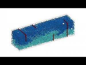 Helical flow through a microchannel
