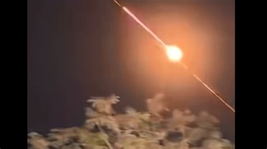 C-RAM Destroys Drone Over Baghdad