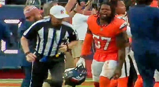 New Leaked Video Shows Broncos LB Dre Greenland Chasing Down & Threatening Referee Brad Allen After Game, Resulting In His Suspension [VIDEO]