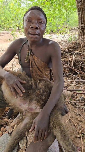 9.3M views · 67K reactions | chaabaa explaining the best parts to eat on monkey body #reels #shorts #video #trending #chaabaa | Halau | Facebook