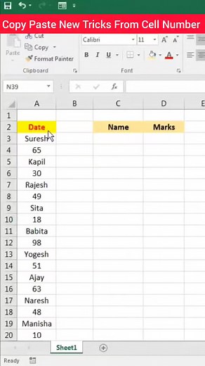 9.9K views · 108 reactions | 樂New樂Trick樂Copy & Paste樂樂 #msexceltips #msexceltricks #msexceltraining #msexcel #msexcelformula #formula1 #msoffice #msexceltutorials #Excel #exceltips #excellence #workingoffice #job #employee #employeebenefits #learningexcel #learning #tranding #viral #short #accountingtips #accountant #accountantlife #accountantproblems #accountantjobs #MNCJobs #viralreels | Ms Office | Facebook