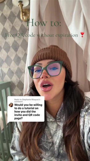 Replying to @Stephanie Misquez How to create a free QR code using Canva 🧸🤎🫶 #qrcode #momsoftiktok #firsttimemom #budgetfriendly
