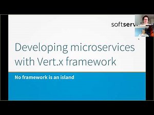 Developing microservices with Vertx Framework by Dmytro Buriak