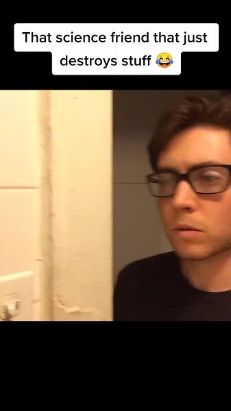 That science friend that just destroys stuff 🤣 #foryou #tiktok #fyp #foryoupage