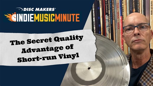 14 reactions | Want your vinyl to sound better than a major label pressing?  At Disc Makers, our one-step plating process + small-batch pressings mean your records stay crisp, fresh, and closer to the original master. ✨ Press fewer copies. Get better sound. Save money. Want to learn more about why small runs can mean big sound? Watch the full breakdown  #VinylRecords #DiscMakers #IndieArtist #VinylPressing #MusicProduction #ShortRunVinyl #IndieMusic | Disc Makers | Facebook