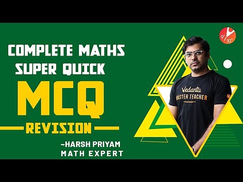 Most Important Class 10 Maths MCQ REVISION | Part 2 | CBSE Board 2020 Maths MCQ Questions| Maths MCQ
