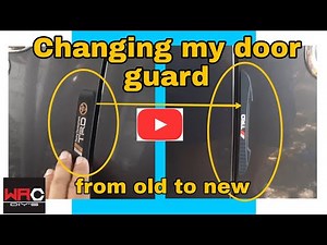 Car door guard Removal and Installation (DIY)