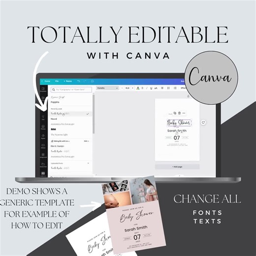 Fairy Kisses and Unicorn Wishes 5th Birthday Invitation, Editable, Printable, Instant Download, Fairytale Invite, Girl Fifth Birthday - Etsy